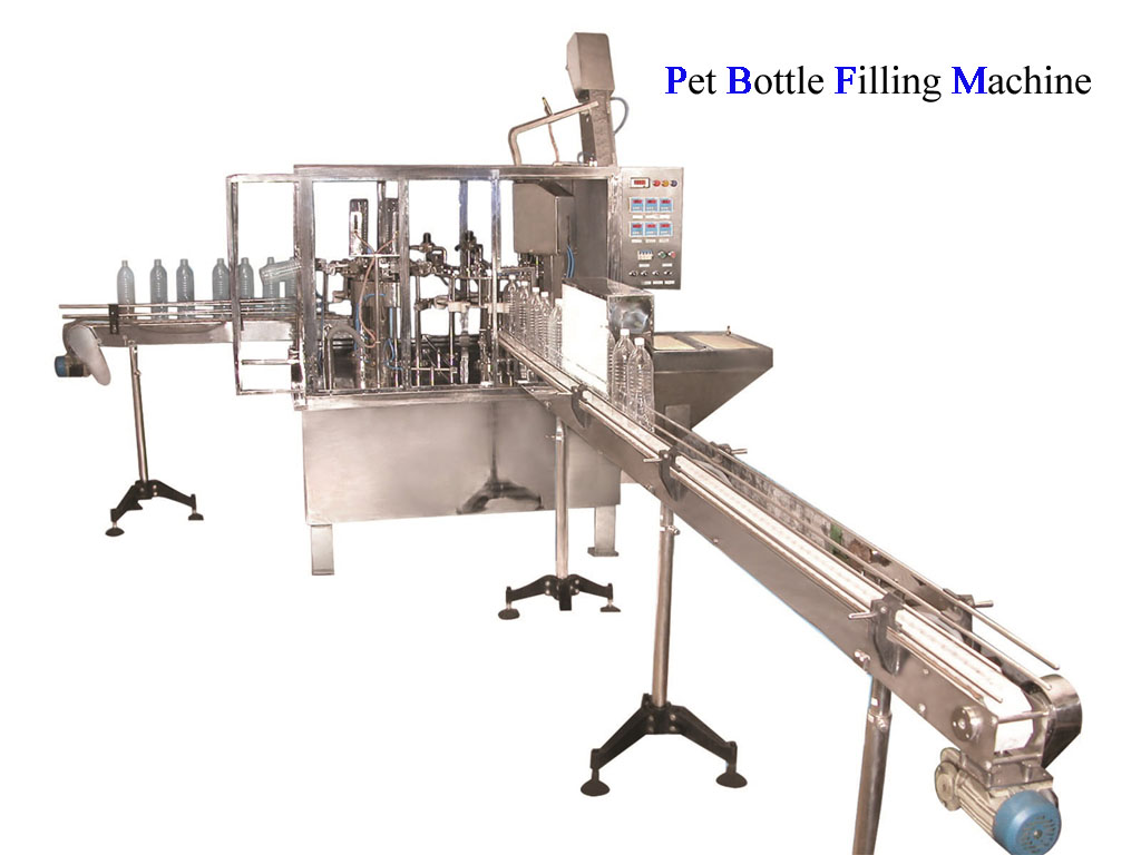 Pet bottling machine